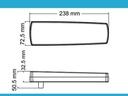 BAIML FARO ELECTRONICO MULTIFUNCION TRASERO CON CONECTOR DE 5 VIAS, REFLECTOR INCORPORADO BIVOLTAJE LADO DERECHO