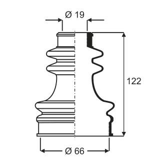 SERRAT KIT DE TRANSMISION RENAULT 12 C/TRICETA 81> R12 C/HOMOCINETI CAJA IZQ/DER