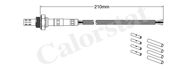 MLH SONDA LAMBDA 3 CABLES AUDI/MB/VOLVO (AD)