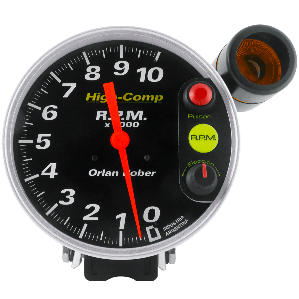 OR TACOMETRO 10000 RPM *H-COMP NEGRO*