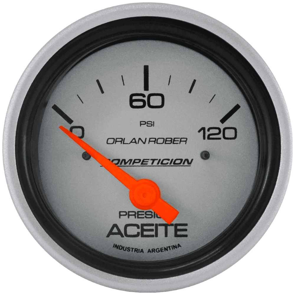 OR PRESION ACEITE ELECTRICO 120PSI 12V *H-COMP PLATA*