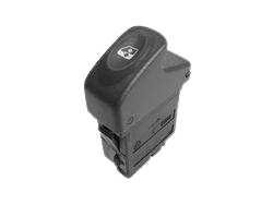 VUARAM TECLA LEVANTA VIDRIOS AUTOM. RENAULT KANGOO CLIO MEGANE SCENIC PUERTA IZQ / ILUMINADA