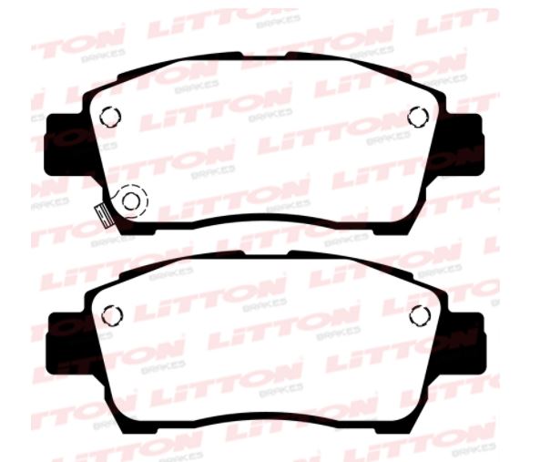 LITTON PASTILLAS FRENO DEL. TOYOTA ECHO BASE 00/ YARIS 1.0 I 1.3 I 16V 99/ - YARIS VERSO 1.3 I - 1.5 I 99/