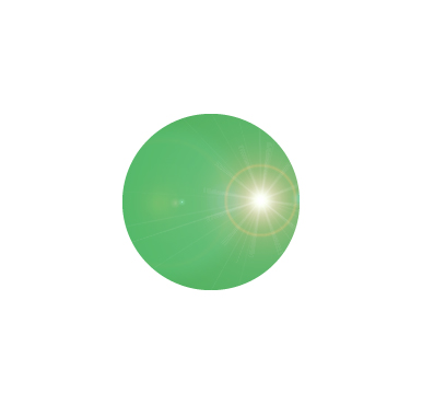 BAIML LENTES REPUESTOS UNIPOLAR VERDE  