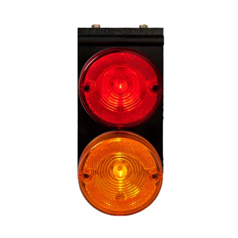 BAIML JUEGO FARO FLEXIBLE UNIPOLAR ROJO//AMBAR