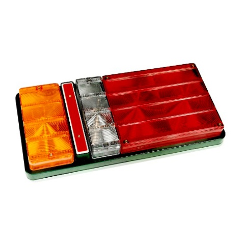 BAIML JUEGO FARO TRASERO ROJO//CRISTAL//AMBAR