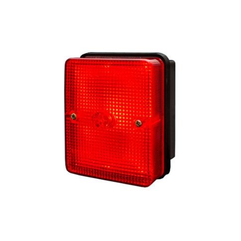 BAIML FARO TRASERO RECTANG.BIPOLAR ROJO  /CON VENTANA ILUMINA PATENTE 