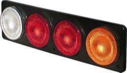 BAIML MARCO TRASERO 4 FAROS CRISTAL//ROJO//AMBAR  /BIP-UNIPOLAR 