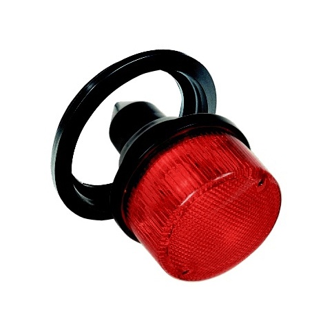 BAIML FARO POSICION REDONDO CHICO BIPOLAR ROJO  /CON ARO FLEXIBLE 