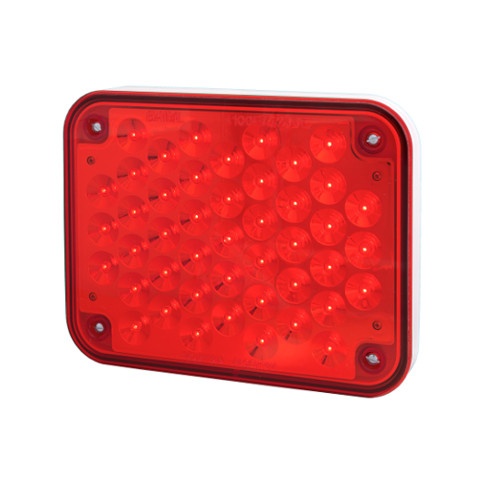 BAIML FARO ADVERTENCIA ELECTR.BIVOLTAJE 45 LEDS ROJO  