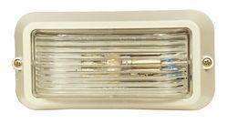 BAIML FARO PLAFON UNIPOLAR S/LLAVE INTERRUPTORA CUERPO MARFIL LENTE DE VIDRIO (AD)