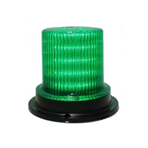 BAIML BALIZA ELECTR.BIVOLTAJE 40 LEDS VERDE  /7 DESTELLOS CONTINUOS 