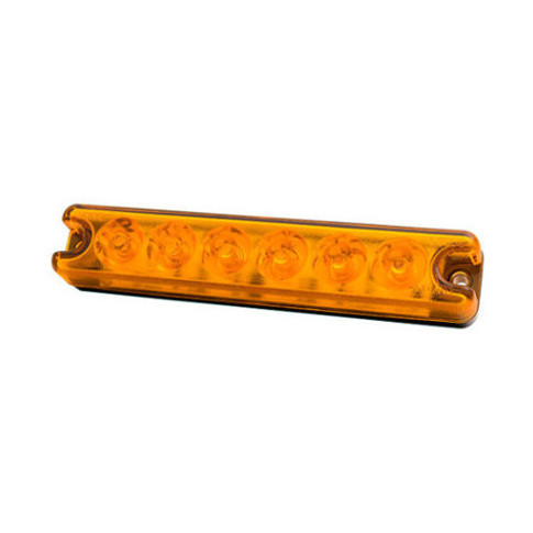 BAIML BALIZA ELECTR.BIVOLTAJE 6 LEDS AMBAR  /ILUMINACION CONTINUA (SIN DESTELLOS)