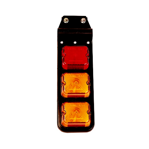 BAIML JUEGO FARO FLEXIBLE UNIPOLAR ROJO//AMBAR