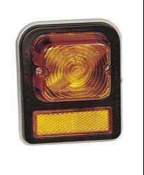 BAIML FARO POSICION C/REFLECTOR UNIPOLAR AMBAR (AD)