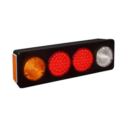 BAIML SOPORTE ELECTR.BIVOLTAJE CRISTAL//ROJO//AMBAR IZQ.  /LAMPARAS Y LEDS // BIP-UNIPOLAR 