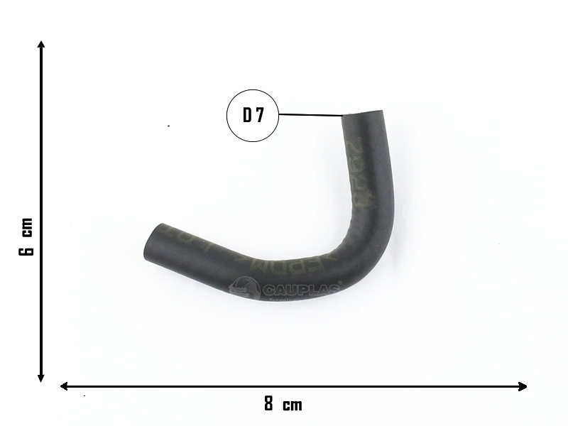 CAUPLAS MANGUERA PASO DE AGUA TOYOTA HILUX V