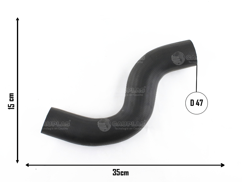 CAUPLAS MANGUERA CIRCULACION DE AIRE TOYOTA HILUX V