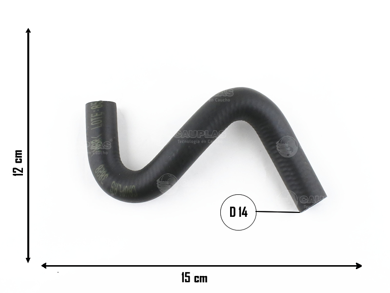 CAUPLAS MANGUERA BOMBA DE DIREC RETORNO VW GOLF III SEAT CORDOBA IBIZA INCA AUDI A4 A6