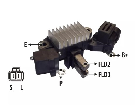 NOSSO REGULADOR VOLTAJE T/HITACHI ISUZU 1994 - 2001 24V