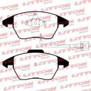 [44750UP.0500] LITTON PASTILLAS FRENO DEL. AUDI A1 1.2 - 1.4 Tfsi 16V A3 SPORTBACK QUATTRO S3 1.8 TT 2.0-3.2 QUATTRO SEAT ALTEA TOLEDO 1.6-1.8-1.9-2.0 VW BORA 1.6- 1.9- 2.0- 2.5 CADDY LIFE 1.4-1.6-1.9-2.0 CROSSGOLF 2.0 TDi GOLF 2.0 PASSAT CC  TOURAN 1.4-1.6-1.9-2.0 VENTO 