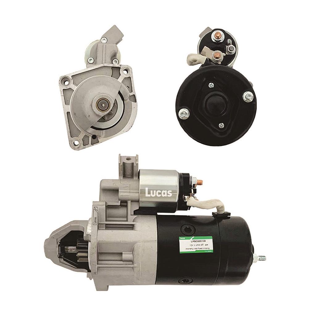 LUCAS MOTOR DE ARRANQUE FIAT DUCATO JUMPER BOXER 12V 2.2KW 9 DIENTES SENTIDO HORARIO