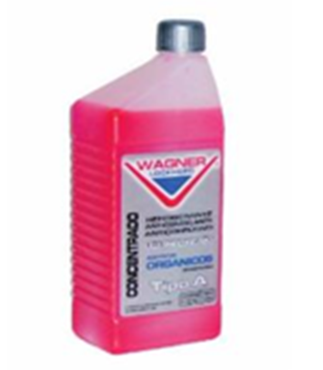 WAGNER LOCKHEED ANTICONGELANTE REFRIGERANTE Y ANTICORROSIVO ORGANICO ROJO 1LITRO (A4-1)
