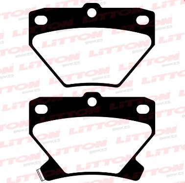 LITTON PASTILLAS FRENO TRAS. TOYOTA COROLLA 1.6 - 1.8 02/08