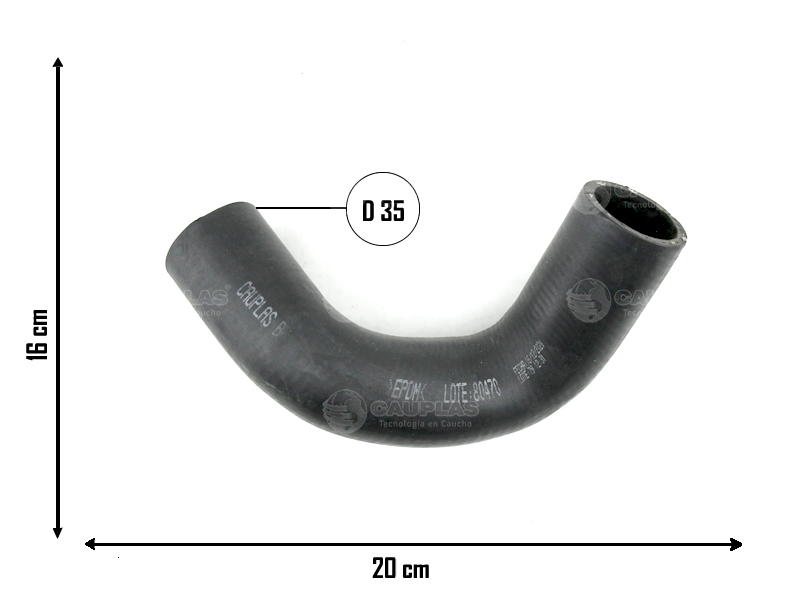 CAUPLAS MANGUERA RADIADOR SUPERIOR CHEVROLET ASTRA II