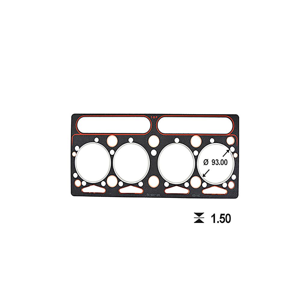 ILLINOIS JUNTA TAPA CILINDRO PERKINS MF 165 265 69/90 3.3 4 203 POTENCIADO