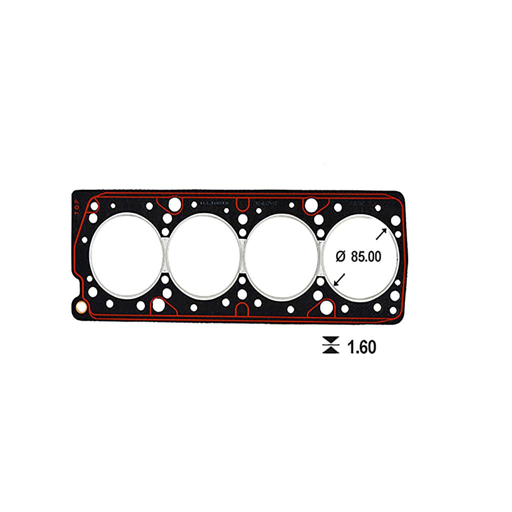 ILLINOIS JUNTA TAPA CILINDRO FIAT REGATTA TEMPRA 1.6/1.8/2.0 8/16 V (7709257/7604263)