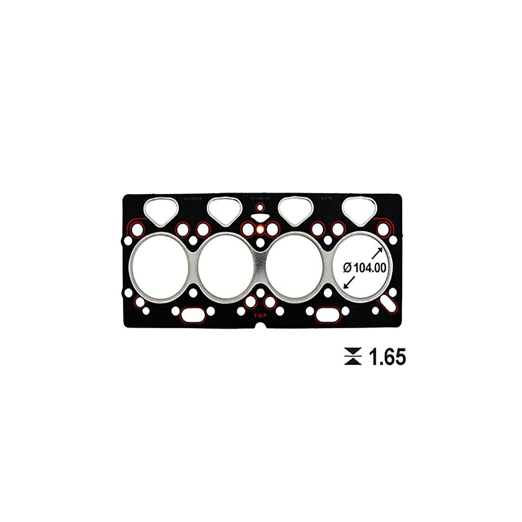 ILLINOIS JUNTA TAPA CILINDRO PERKINS 4.236/48 MAXION S4/S4T MF 3.9/4.0/4.1 (70490195/36812338/3681E016/18)