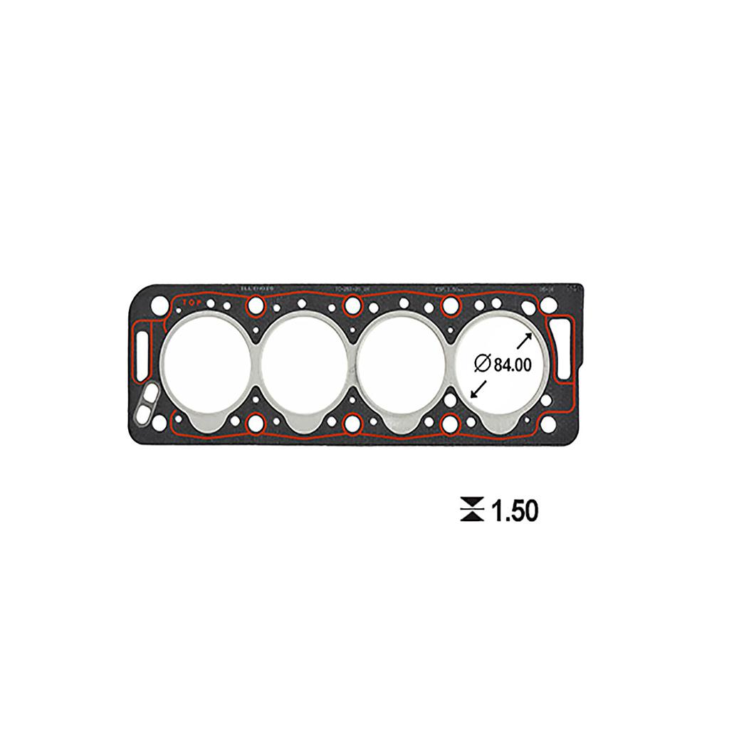 ILLINOIS JUNTA TAPA CILINDRO PEUGEOT (ESP 1.50mm) 306 405 406 EXPERT PARTNER BERLINGO 1.9 XUD9 TE TF GRD T.DIESEL