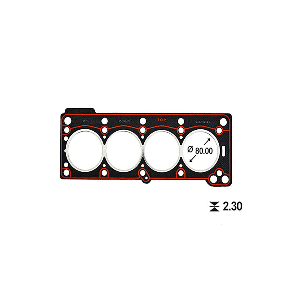 ILLINOIS JUNTA TAPA CILINDRO RENAULT (ESP 2.30mm) CLIO R19 EXPRESS KANGOO MEGANE 1.2/1.4 E5F/E7F/E6J/E7J ENERGY