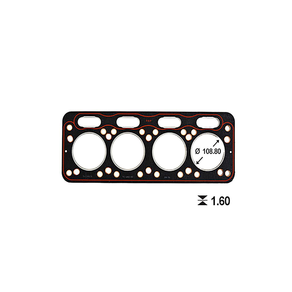 ILLINOIS JUNTA TAPA CILINDRO SOMECA FIAT 450 TRACTOR SOMECA 65/74 4.2 M45 (850478/70483)
