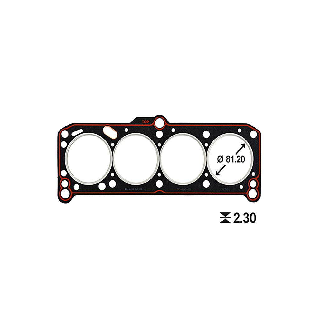 ILLINOIS JUNTA TAPA CILINDRO VOLKSWAGEN GACEL PASSAT GOL GOLF CADDY 1.6 YN/YP/YH/YT/YS (049103383A)