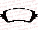[50820UP.0500] LITTON PASTILLAS FRENO DEL. TOYOTA YARIS 1.5 1300 - 1200 - 1500 13/22
