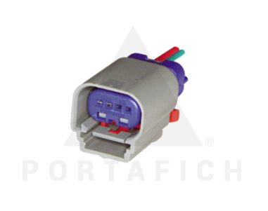 PORTAFICH CONECTOR 4 VIAS MANDO A DISTANCIA (ANTENA RADIO) FORD