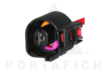 PORTAFICH CONECTOR 1 VIA ENCHUFE MOTOR DE ARRANQUE VW/AUDI