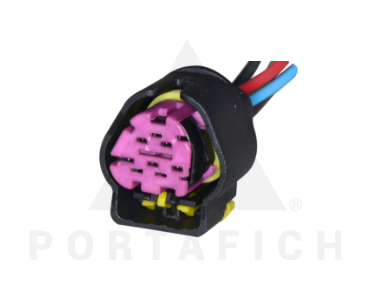 PORTAFICH CONECTOR 5 VIAS SENSOR FLUJO DE AIRE CHEVROLET AGILE/CRUZE/COBALT/ONIX