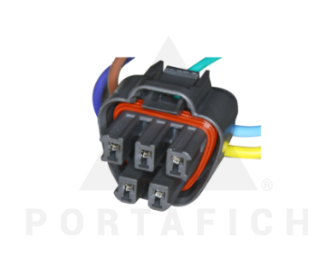 PORTAFICH CONECTOR 5 VIAS BOMBA COMBUSTIBLE TOYOTA COROLLA/HYLUX