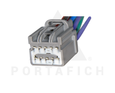 PORTAFICH CONECTOR 10 VIAS ESPEJOS RETROVISORES FORD FOCUS