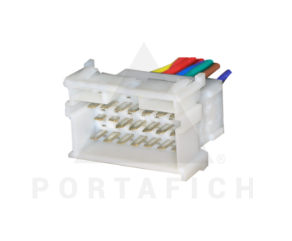 PORTAFICH CONECTOR 21 VIAS CAMION/OMNIBUS