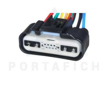 PORTAFICH CONECTOR 12 VIAS INYECCION ELECTRONICA