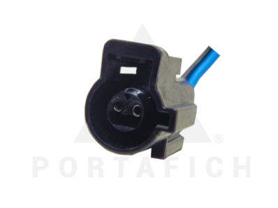 PORTAFICH CONECTOR 2 VIAS ELECTRONICO LINEA FORD