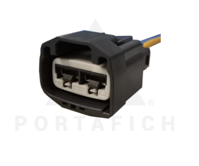 PORTAFICH CONECTOR 2 VIAS ENGRANAJE DE DIRECCIÓN/ENCHUFE BOMBA FOCUS/MONDEO