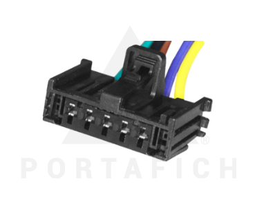 PORTAFICH CONECTOR 5 VIAS RESISTENCIA CALEFACTOR COMPATIBLE JUMP