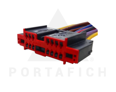PORTAFICH CONECTOR 17 VIAS REPARO TAPON PARTE TELAR FORD FOCUS MK3