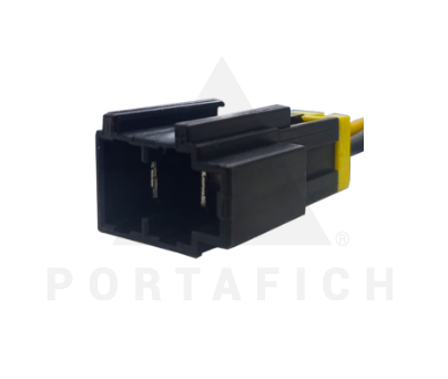 PORTAFICH CONECTOR 2 VIAS SENSOR VARIABLE VW UP/ INYECTOR BORA/PASSAT TSI/FSI CONTRACONECTOR 1423