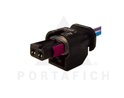 PORTAFICH CONECTOR 2 VIAS SENSORES VARIOS VW/AUDI